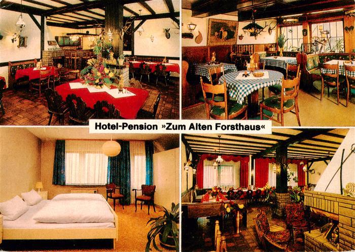 Reinhardswald Hotel Pension Zum Alten Forsthaus Gastraeume Zimmer