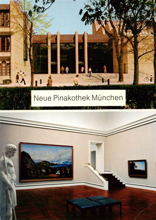 Muenchen Bayern Neue Pinakothek