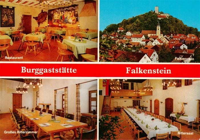 Falkenstein Bayerischer Wald Burggaststaette Restaurant Falkenstein Grosses Ritt