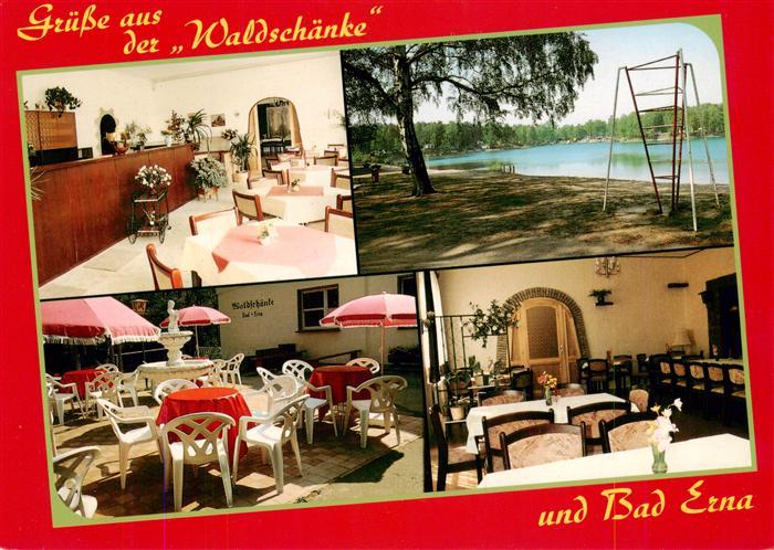 Kirchhain Doberlug-Kirchhain Waldschaenke Bad Erna Gastraeume Freiterrasse Seepa