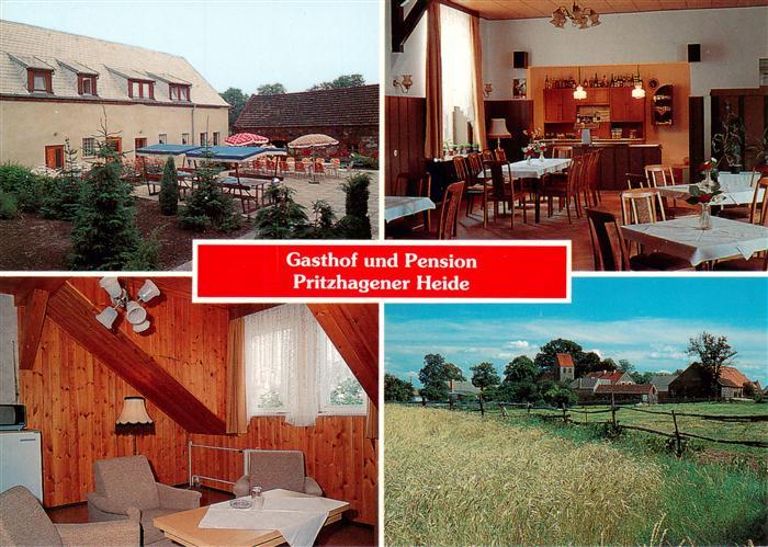 Pritzhagen Gasthof Pension Pritzhagener Heide Gastraeume Zimmer Panorama