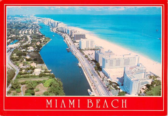 Miami Beach Fliegeraufnahme