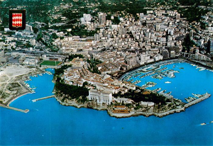 Monte-Carlo Monaco Vue aerienne de la Principaute de Monaco