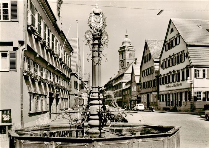 Nuertingen Marktplatz mit Rathaus