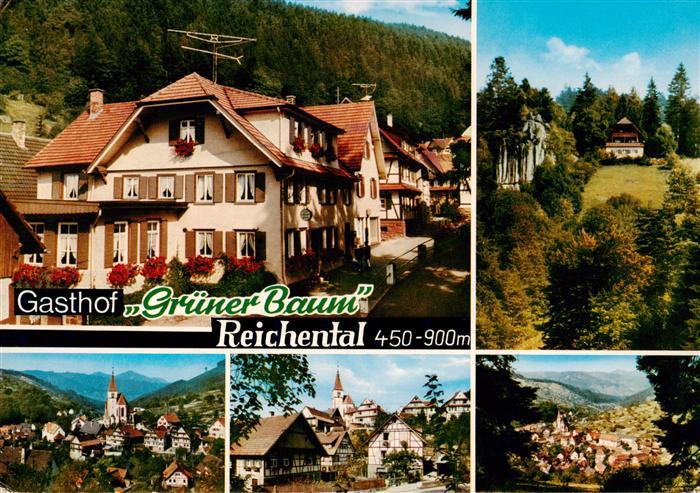 Reichental Gasthof Gruener Baum Ortsansichten