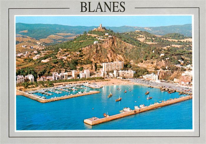 Blanes Costa Brava ES Vista aerea del Puerto