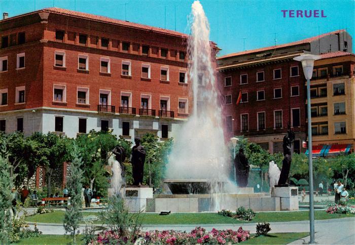 Teruel ES Glorieta y Fuente Luminosa
