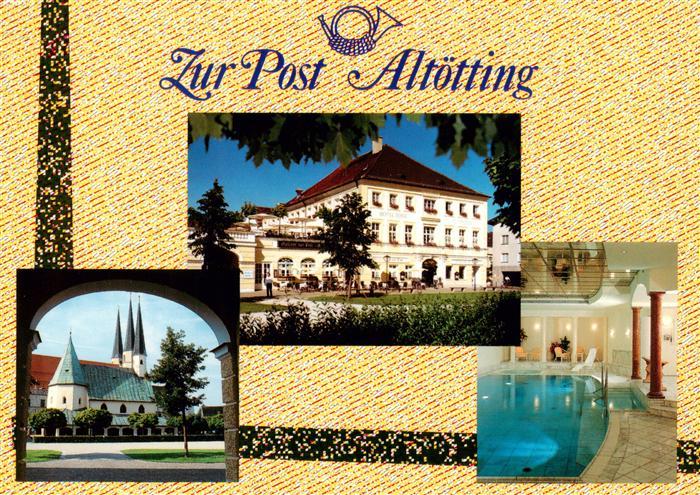 Altoetting Hotel Zur Post Kirche Hallenbad