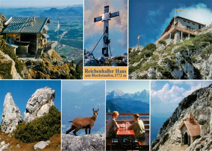 Bad Reichenhall Reichenhaller Haus am Hochstaufen Teilansichten Gemse Terrasse S