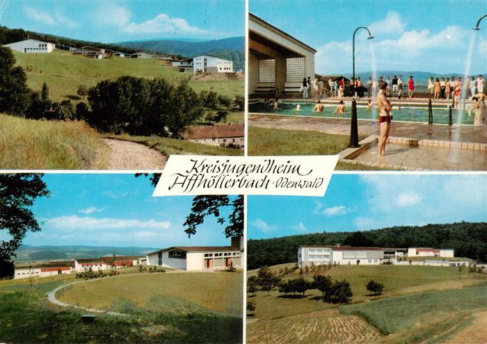 Affhoellerbach Brensbach Odenwald Hessen Kreisjugendheim des Landkreises Offenba