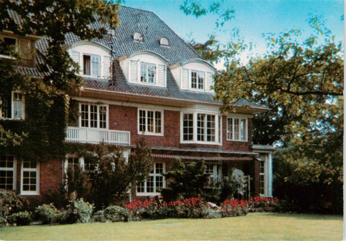 Nienstedten Hamburg Bundesschule Hochkamp des Deutschen Gewerkschaftsbundes