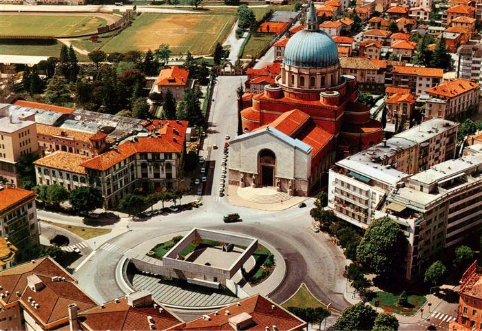 Udine IT Piazzale XXVI Luglio veduta aerea