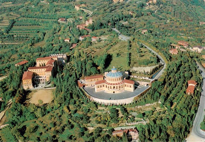 Verona  Veneto IT Santuario N. S. di Lourdes verduta aerea