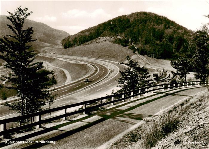 Rohrbrunn Autobahn Frankfurt Nuernberg