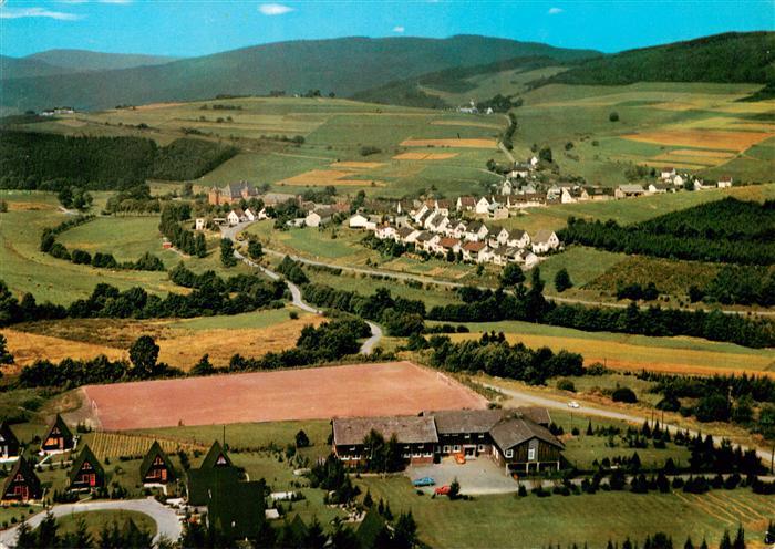 Kirchhundem Jugendherberge Oberhundem Fliegeraufnahme