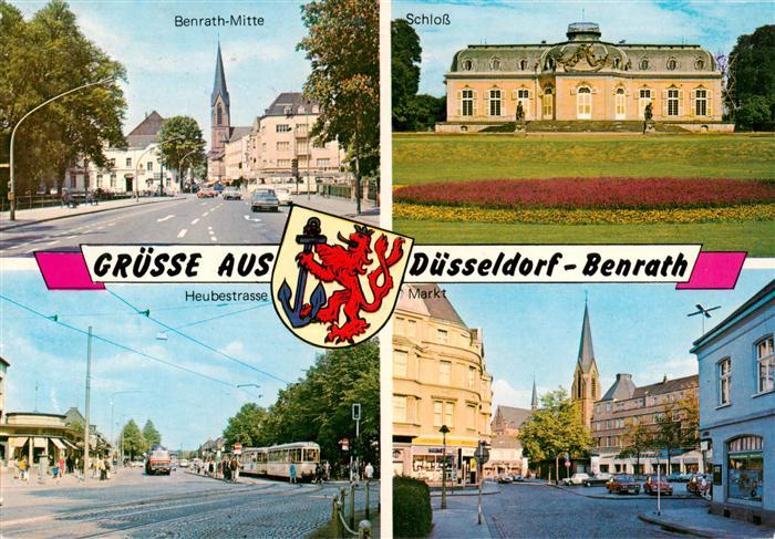 Benrath Mitte Schloss Heubestrasse Markt