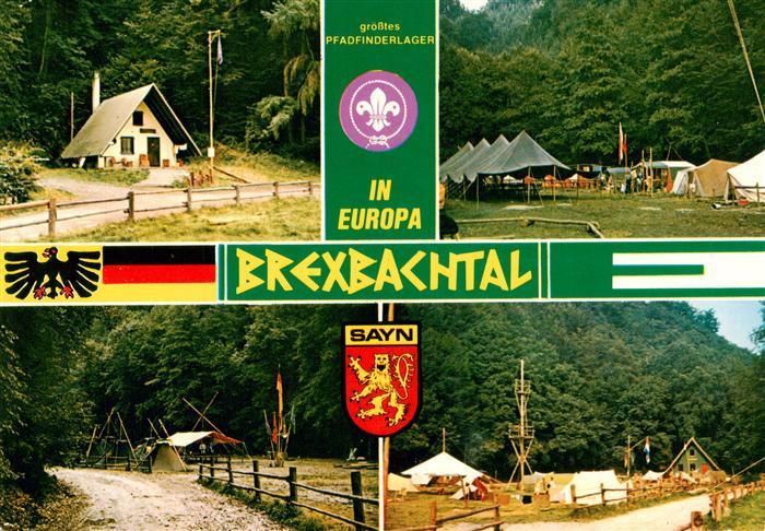 Brexbachtal Sayn-Bendorf Pfadfinderlager Details