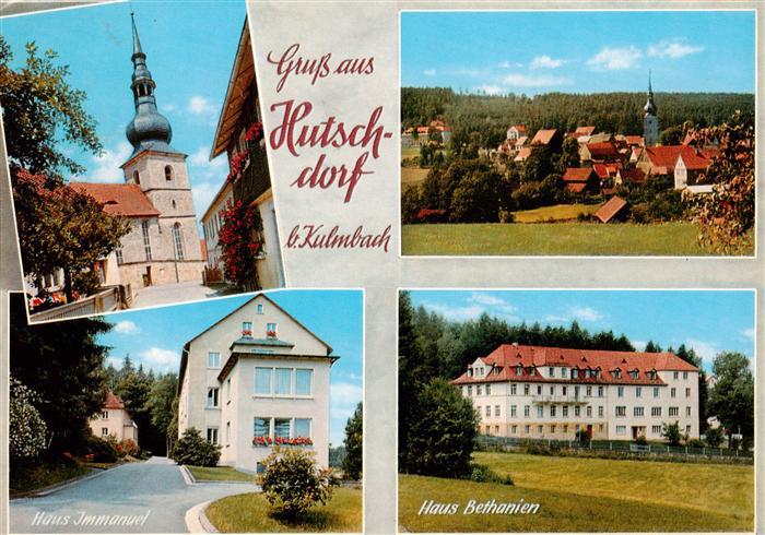 Hutschdorf Kirche Panorama Haus Immanuel Haus Bethanien