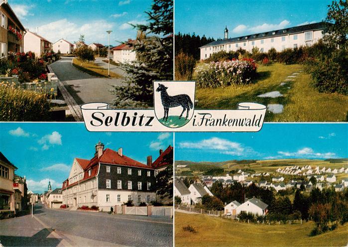 Selbitz  Oberfranken Heimkehrersiedlung Mutterhaus Rathaus Mozartsiedlung