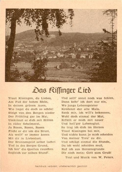 Bad Kissingen Panorama Liedtext