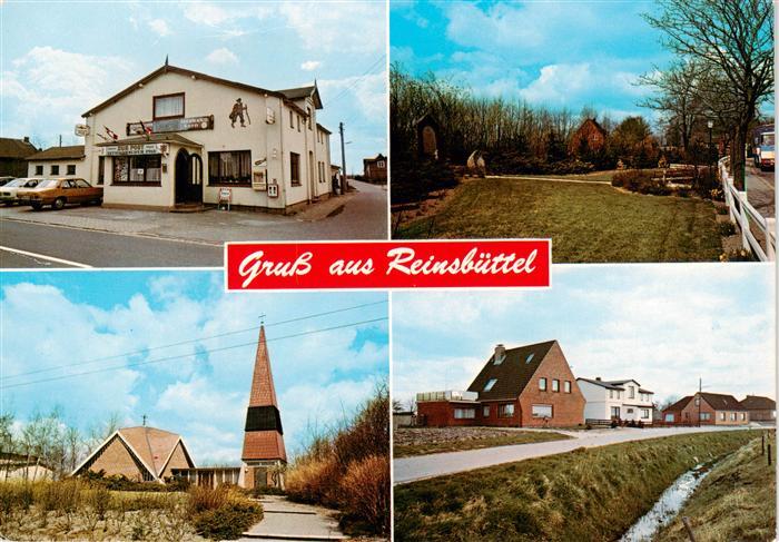 Reinsbuettel Gastwirtschaft Zur Post Kirche Ortspartie