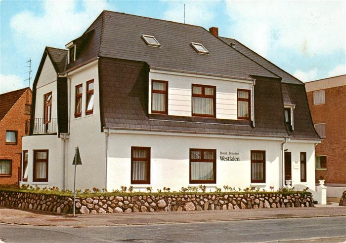 Westerland Sylt Haus Westfalen
