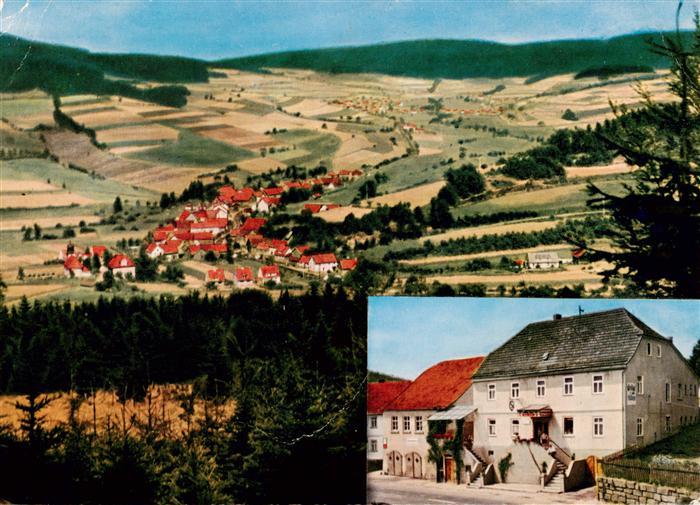 Speicherz Rhoen Motten Bayern Panorama Gasthof zum Biber