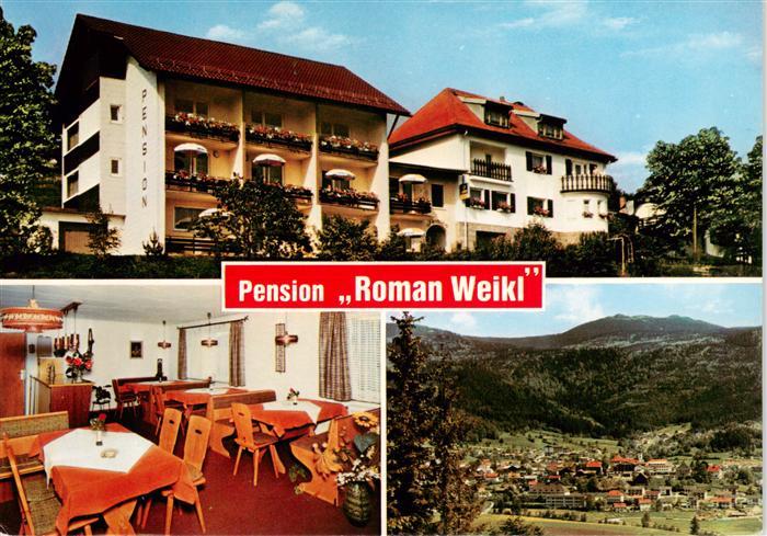 Bodenmais Pension Roman Weikl Gaststube Panorama
