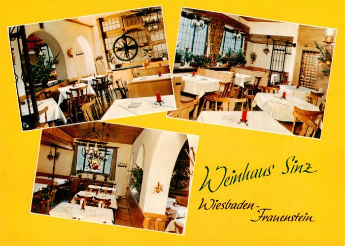 Frauenstein  Wiesbaden Weinhaus Sinz Gastraeume