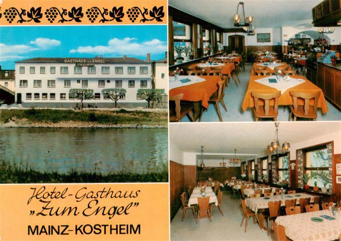 Kostheim Mainz Gasthaus Zum Engel Hotel Gastraeume