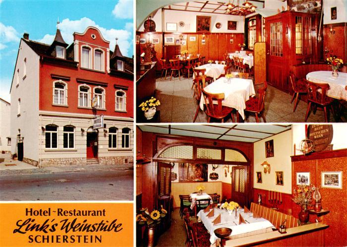Schierstein Wiesbaden Hotel Restaurant Links Weinstube Gastraeume