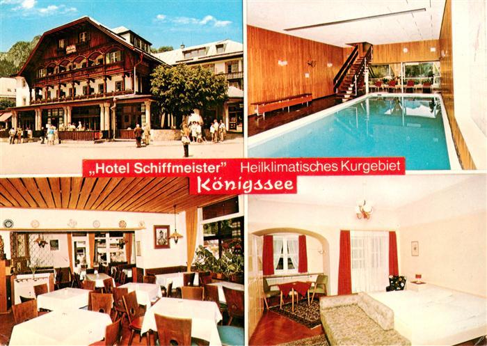 Koenigssee-Muehlleiten Schoenau Berchtesgaden Hotel Schiffmeister Hallenbad Gast