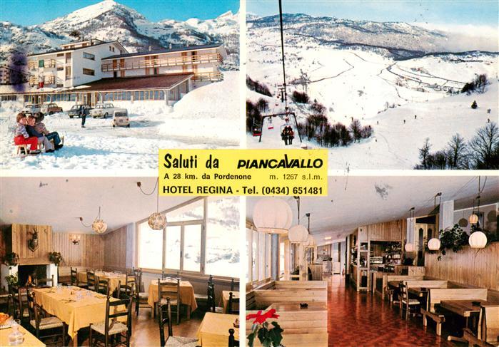 Piancavallo Aviano IT Hotel Regina Panorama Gastraeume