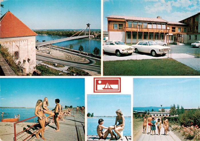 Bratislava Pressburg Pozsony Zlate piesky Teilansichten