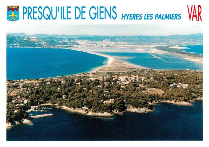 Presqu Ile-de-Giens 83 Var Hyeres les Palmier Vue aerienne