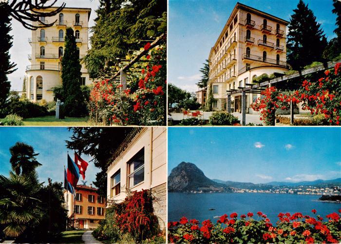 Ruvigliana TI Clinica Monte Bre Krankenheim der Stadt Zuerich