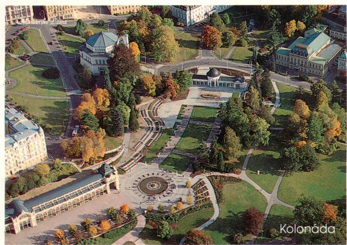 Marianske Lazne Marienbad CZ Marienbad Fliegeraufnahme