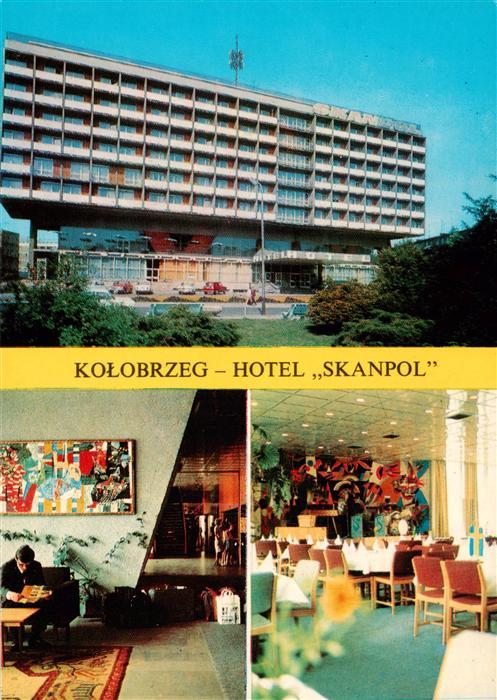 Kolobrzeg Kolberg Ostseebad PL Hotel Skanpol Gastraeume