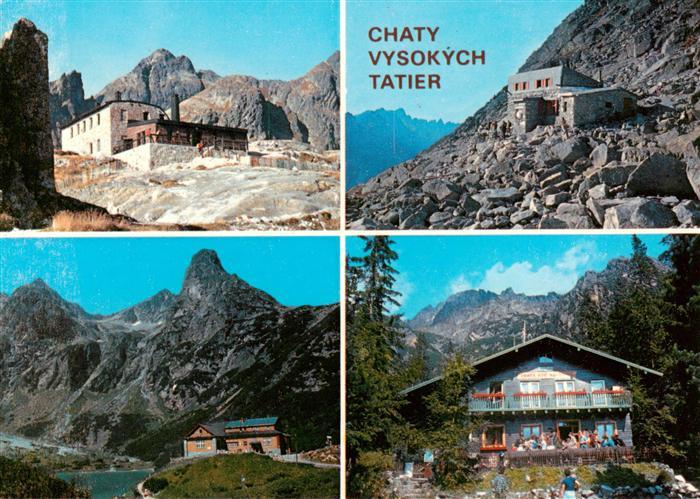 Vysoke Tatry SK Chaty Vysokych Tatier Chata pod RysmiBrncalova chata Chata kpt N