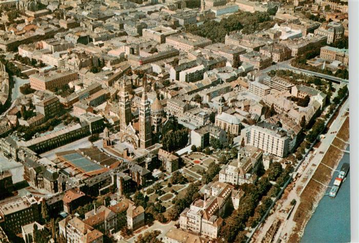 Szeged HU Fliegeraufnahme
