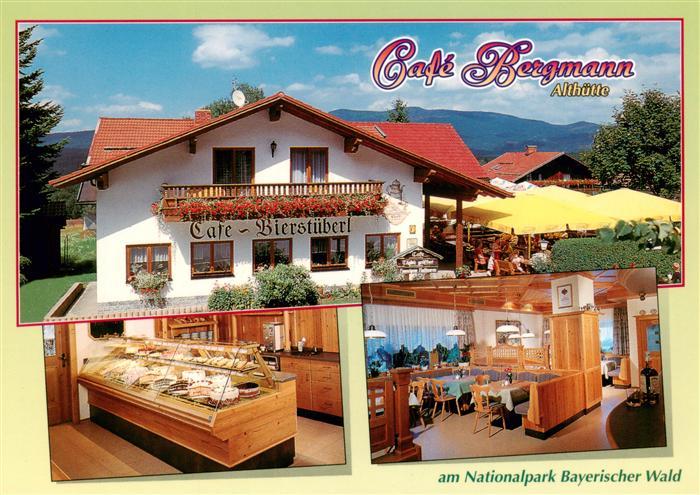 Spiegelau Cafe Bergmann Althuette Kuchentheke Gastraum