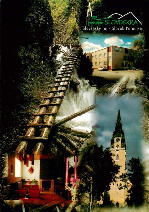Slovensky Raj Slovakia Penzion Slovdekra Kirche