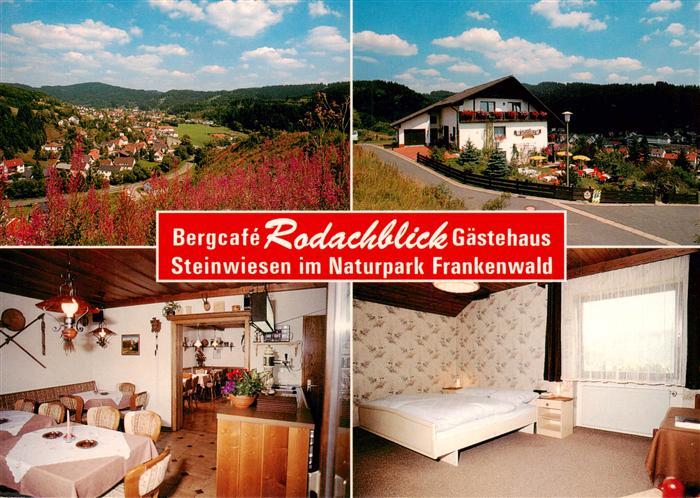 Steinwiesen Panorama Bergcafe Rodachblick Gastraum Zimmer