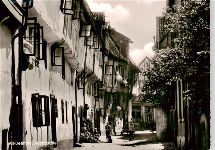 Detmold Altstadt Adolfstrasse