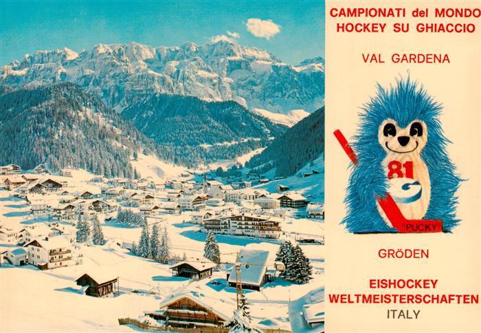 Wolkenstein Groeden Campionati del Mondo Hockey su Ghiaccio Ice Hockey World Cha
