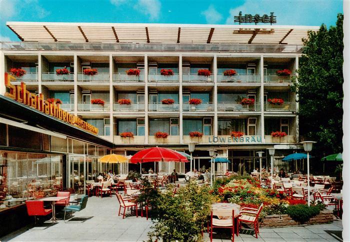 Heilbronn Neckar Insel Hotel Cafe Terrassen
