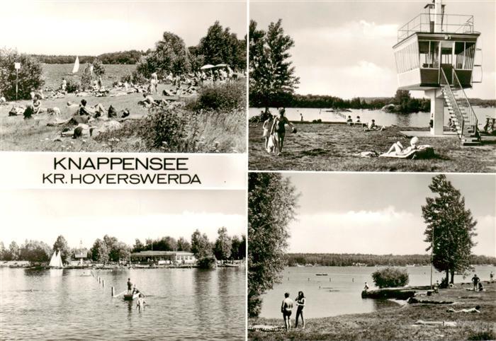 Knappensee Oberlausitz Liegewiese Strandbad Seepartien