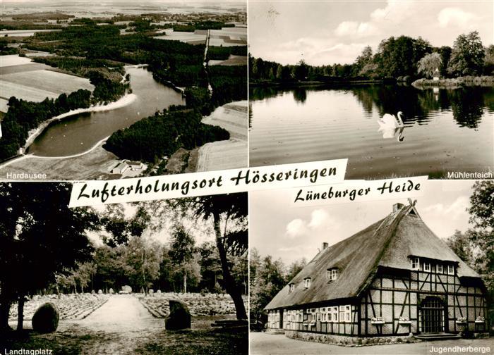 Hoesseringen Hardausee Muehlenteich Landtagplatz Jugendherberge