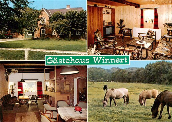 HAMBURG  CITY Gaestehaus Winnert Stiftung Anscharhoehe Gastraeume Pferdekoppel