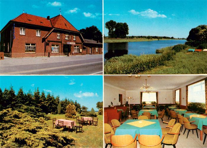 Barum Lueneburg Hotel und Gaststaette Rosenhof Gastraum Panorama